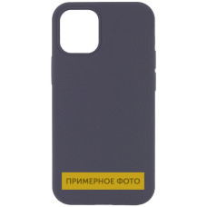 Чохол Silicone Case Full Protective (AA) NO LOGO для Apple iPhone 16 (6.1) - Сірий / Dark Gray