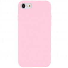 Чехол Silicone Case Full Protective (AA) NO LOGO для Apple iPhone 6/6s (4.7) - Розовый / Light pink