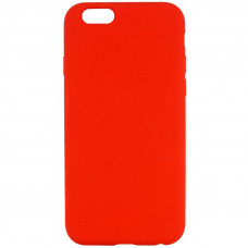 Чехол Silicone Case Full Protective (AA) NO LOGO для Apple iPhone 6/6s (4.7) - Красный / Red