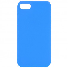 Чехол Silicone Case Full Protective (AA) NO LOGO для Apple iPhone 6/6s (4.7) - Голубой / Blue