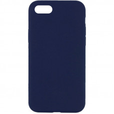 Чехол Silicone Case Full Protective (AA) NO LOGO для Apple iPhone 6/6s (4.7) - Синий / Deep navy