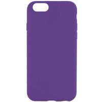 Чехол Silicone Case Full Protective (AA) NO LOGO для Apple iPhone 6/6s (4.7) - Фиолетовый / Amethyst