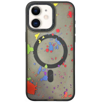 Чохол TPU+PC Flush with MagSafe для Apple iPhone 11 (6.1) - Titanium black