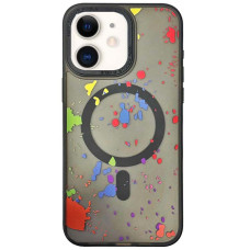 Чохол TPU+PC Flush with MagSafe для Apple iPhone 11 (6.1) - Titanium black