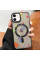 Чохол TPU+PC Flush with MagSafe для Apple iPhone 11 (6.1) - Titanium black - фото