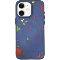 Чохол TPU+PC Flush with MagSafe для Apple iPhone 11 (6.1) - Dark blue