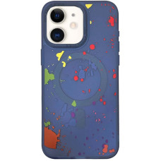 Чохол TPU+PC Flush with MagSafe для Apple iPhone 11 (6.1) - Dark blue