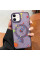 Чохол TPU+PC Flush with MagSafe для Apple iPhone 11 (6.1) - Dark purple - фото