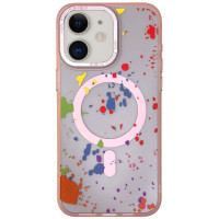 Чохол TPU+PC Flush with MagSafe для Apple iPhone 11 (6.1) - Baby pink
