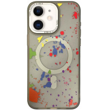 Чохол TPU+PC Flush with MagSafe для Apple iPhone 11 (6.1) - Titanium grey