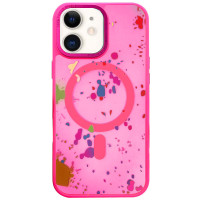 Чохол TPU+PC Flush with MagSafe для Apple iPhone 11 (6.1) - Barbie Pink
