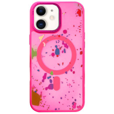 Чохол TPU+PC Flush with MagSafe для Apple iPhone 11 (6.1) - Barbie Pink