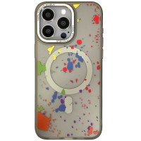 Чохол TPU+PC Flush with MagSafe для Apple iPhone 12 Pro Max (6.7) - Titanium grey
