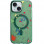 Чехол TPU+PC Flush with MagSafe для Apple iPhone 14 (6.1) - Dark green