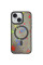 Чохол TPU+PC Flush with MagSafe для Apple iPhone 14 (6.1) - Titanium black - фото