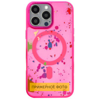 Чохол TPU+PC Flush with MagSafe для Samsung Galaxy S24+ / S25+ - Barbie Pink