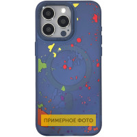 Чохол TPU+PC Flush with MagSafe для Apple iPhone 16 (6.1) - Dark blue