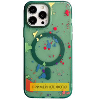 Чохол TPU+PC Flush with MagSafe для Apple iPhone 16 (6.1) - Dark green