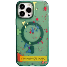 Чохол TPU+PC Flush with MagSafe для Samsung Galaxy S24 FE - Dark green