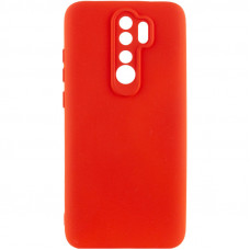 Чехол Silicone Cover Lakshmi Full Camera (AA) для Xiaomi Redmi Note 8 Pro - Красный / Red