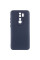 Чехол Silicone Cover Lakshmi Full Camera (AA) для Xiaomi Redmi Note 8 Pro - Синий / Midnight Blue