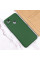 Чохол Silicone Cover Lakshmi Full Camera (AA) для Xiaomi Redmi 9C - Зелений / Dark green - фото