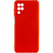 Чохол Silicone Cover Lakshmi Full Camera (AA) для Samsung Galaxy A12 - Червоний / Red