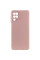 Чохол Silicone Cover Lakshmi Full Camera (AA) для Samsung Galaxy A12 - Рожевий / Pink Sand - фото