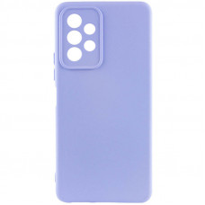 Чехол Silicone Cover Lakshmi Full Camera (AA) для Samsung Galaxy A32 5G / M32 5G - Сиреневый / Dasheen