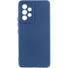 Чехол Silicone Cover Lakshmi Full Camera (AA) для Samsung Galaxy A32 4G - Синий / Navy Blue