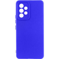 Чохол Silicone Cover Lakshmi Full Camera (AA) для Samsung Galaxy A52 4G / A52 5G / A52s - Синій / Iris