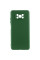 Чехол Silicone Cover Lakshmi Full Camera (AA) для Xiaomi Poco X3 NFC / Poco X3 Pro - Зеленый / Dark green - фото