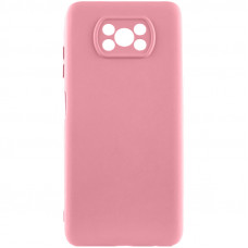 Чехол Silicone Cover Lakshmi Full Camera (AA) для Xiaomi Poco X3 NFC / Poco X3 Pro - Розовый / Pink