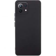 Чохол Silicone Cover Lakshmi Full Camera (AA) для Xiaomi Mi 11 Lite - Чорний / Black