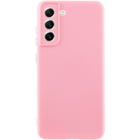 Чохол Silicone Cover Lakshmi Full Camera (AA) для Samsung Galaxy S21 FE - Рожевий / Pink