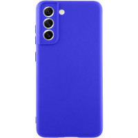 Чохол Silicone Cover Lakshmi Full Camera (AA) для Samsung Galaxy S21 FE - Синій / Iris