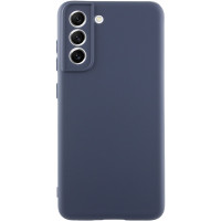 Чехол Silicone Cover Lakshmi Full Camera (AA) для Samsung Galaxy S21 FE - Синий / Midnight Blue