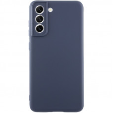 Чехол Silicone Cover Lakshmi Full Camera (AA) для Samsung Galaxy S21 FE - Синий / Midnight Blue