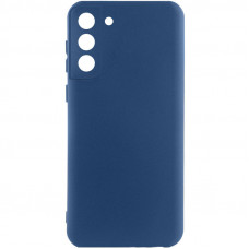 Чехол Silicone Cover Lakshmi Full Camera (AA) для Samsung Galaxy S21 FE - Синий / Navy Blue