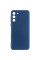 Чехол Silicone Cover Lakshmi Full Camera (AA) для Samsung Galaxy S21 FE - Синий / Navy Blue - фото