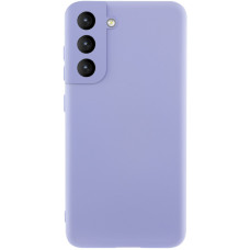 Чехол Silicone Cover Lakshmi Full Camera (AA) для Samsung Galaxy S21 FE - Сиреневый / Dasheen