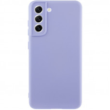 Чехол Silicone Cover Lakshmi Full Camera (AA) для Samsung Galaxy S21 FE - Сиреневый / Dasheen