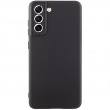 Чехол Silicone Cover Lakshmi Full Camera (AA) для Samsung Galaxy S21 FE - Черный / Black