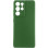Чохол Silicone Cover Lakshmi Full Camera (AA) для Samsung Galaxy S22 Ultra - Зелений / Dark green