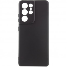 Чехол Silicone Cover Lakshmi Full Camera (AA) для Samsung Galaxy S22 Ultra - Черный / Black