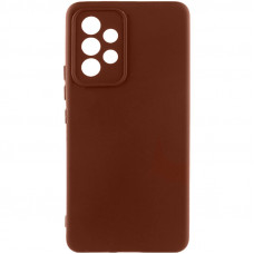 Чехол Silicone Cover Lakshmi Full Camera (AA) для Samsung Galaxy A53 5G - Коричневый / Brown