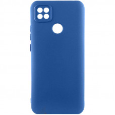 Чехол Silicone Cover Lakshmi Full Camera (AA) для Xiaomi Redmi 10A - Синий / Navy Blue