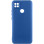 Чохол Silicone Cover Lakshmi Full Camera (AA) для Xiaomi Redmi 10A - Синій / Navy Blue