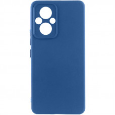 Чохол Silicone Cover Lakshmi Full Camera (AA) для Xiaomi Poco M5 - Синій / Navy Blue