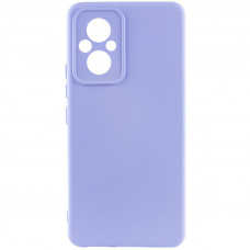 Чохол Silicone Cover Lakshmi Full Camera (AA) для Xiaomi Poco M5 - Бузковий / Dasheen